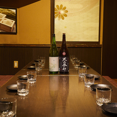 【広島 個室 居酒屋】掘りごたつタイプの個室席!!中人数での宴会にも最適な空間あり◎