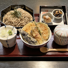 ミニ天丼御膳