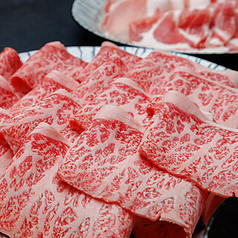 【ランチ】最高級黒毛和牛 薩摩錦の極上サーロインと南国麦豚 食べ放題ランチ（しゃぶしゃぶ orすき焼き）