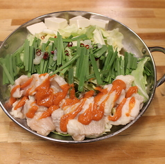 明太豚骨鍋　一人前