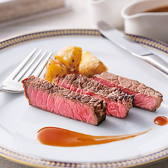 <ランチ限定>牛肉の鉄板焼