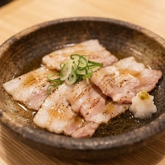 白金豚トロ ポン酢