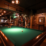 ビリヤード台設置　