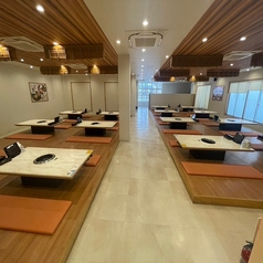 ２Fはお座敷で宴会や打ち上げなど大人数でのご利用も承ります。