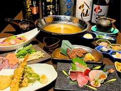 新鮮な魚介類と地酒専門店 魚武のコース写真