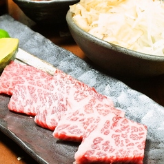黒毛和牛上カルビ(醤油だれ・岩塩わさび)
