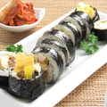 料理メニュー写真 韓国海苔巻き　キンパ
