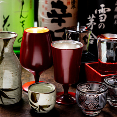 目でも楽しむ！厳選日本酒とこだわりの酒器