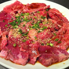 黒毛和牛肉盛り合わせ 