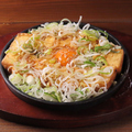 料理メニュー写真&nbsp;鉄板厚揚げステーキ