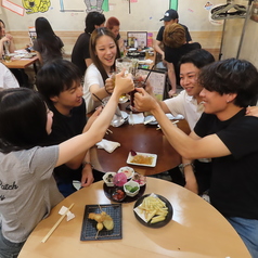 串揚げスタンド ハチミツ 錦通店の雰囲気2