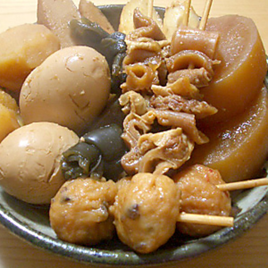 冬限定「おでん各種」