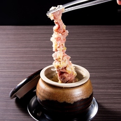 壺漬けながーい厚切りねぎタン/あふれ壺ホルモンミックス