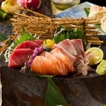 料理メニュー写真&nbsp;本日の鮮魚 三種盛り合わせ