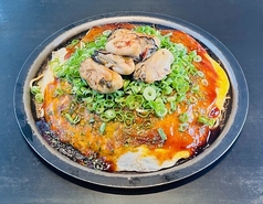 広島県産牡蠣お好み焼き
