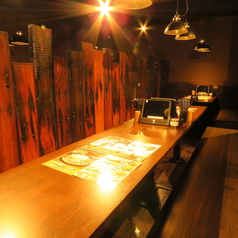 広々とした店内は最大88名様まで貸切対応可。