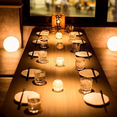 2名様～完全個室あり♪幹事様必見のお得な飲み放題付コースを4000円からご用意！歓送迎会 にも◎誕生日や記念日・歓送迎会にメッセージ付のデザートプレートもご用意！個室のご希望は早めのご予約を。