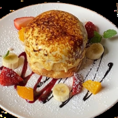 【数量限定】　ブリュレシフォンケーキ　［ドリンク代+700円(税込)］