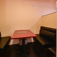 プライベート空間でお食事を楽しめる空間をご用意