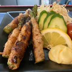 アスパラ肉巻き