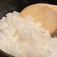 羽釜で炊く、炊きたてごはん