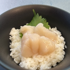 ミニ生ホタテ丼