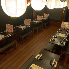 広いお席でお待ちしてます♪♪2名様~40名様まで席のレイアウト出来ます。