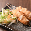 料理メニュー写真 おろしポン酢串カツ/串カツネギ塩・ネギ醤油　各種2本