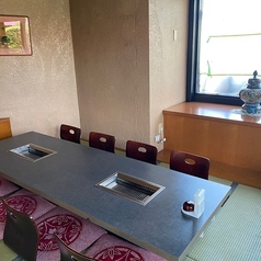 8名様掛けの座敷完全個室
