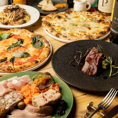 Pizza bistro chair ピザビストロチェアのコース写真