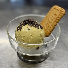 自家製ピスタチオアイス