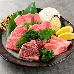 上焼肉 厳選五種盛