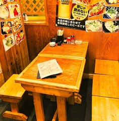 ちょっとしたボックス席もございます。