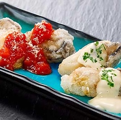 かき鍋だけじゃない！カキフリッターもおススメです。の写真