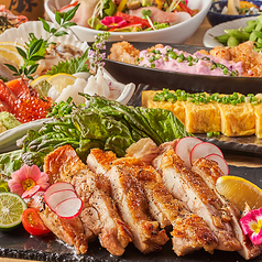 3時間飲み放題付きコース3300円～