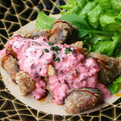 和歌山県産 かつおの竜田揚げ ～柴漬けタルタル～