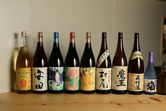 ※焼酎、日本酒、ウイスキーはストレート、ロック、水割り、ソーダ割りから