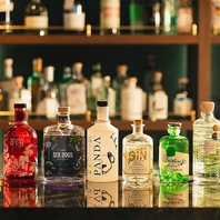 50種類以上のクラフトジン