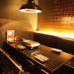 解放感あるテーブル席と半個室もご用意あります