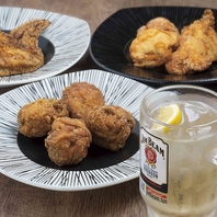 唐揚げの種類が豊富◎お持ち帰りもOK！