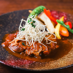 鶏もも肉のビール煮込み
