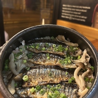 季節の食材を使用した料理の数々。