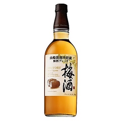 山崎梅酒ロック(梅酒＋氷)