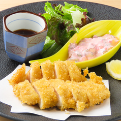 チキンフィレカツレツご飯セット