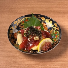 熟成マグロと長芋~香梅醤油~