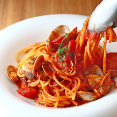 フレッシュトマトのボンゴレ・ロッソ