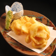 ゆりねのかき揚げ