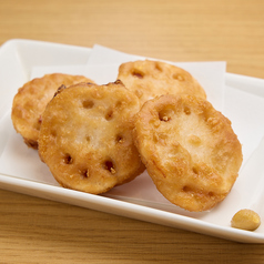 レンコン挟み揚げ