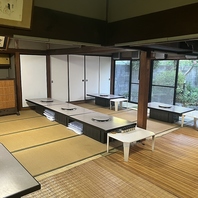 自慢の絶品料理をお座敷で。