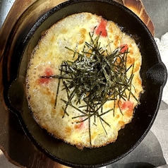 明太もちチーズ鉄板